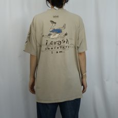 画像4: Precaryous USA製 サイクリングブランド プリントTシャツ XL (4)
