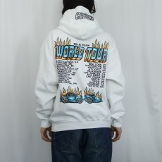 画像4: Billie Eilish "WORLD TOUR" ミュージシャンツアースウェットフーディー L (4)