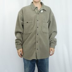 画像2: 90's Patagonia USA製 シャーリングオーバーシャツ L (2)