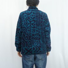 画像3: 90's Patagonia USA製 "アイランドブロック柄" スナップT L (3)
