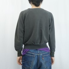 画像3: 60's Champion USA製 ランタグ "DOWLING" 2トーン プリントスウェット BLACK L (3)