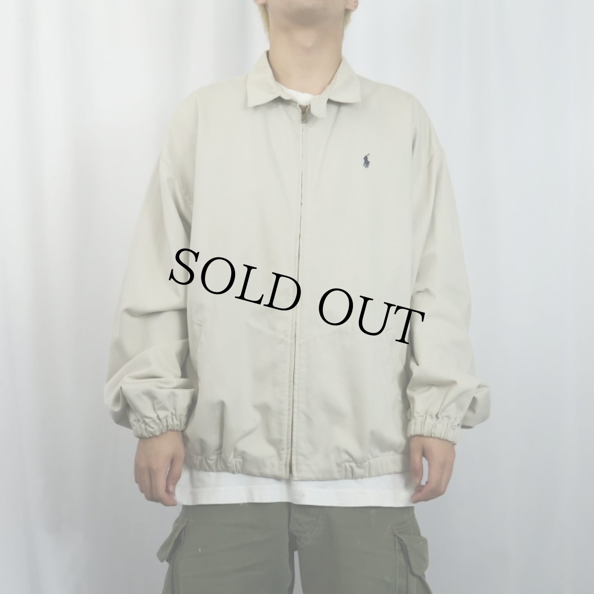 画像2: POLO Ralph Lauren チンスト付き コットンスイングトップ XL (2)