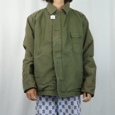 画像2: 80's U.S.NAVY A-2 デッキジャケット X-LARGE (2)