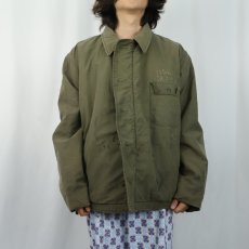 画像2: 80's U.S.NAVY A-2 デッキジャケット XX-LARGE (2)