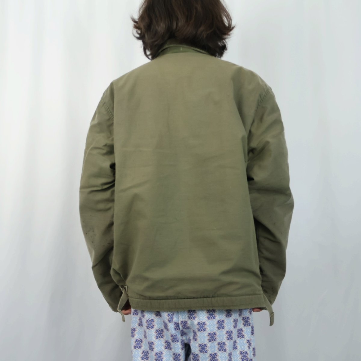 画像3: 80's U.S.NAVY A-2 デッキジャケット XX-LARGE (3)