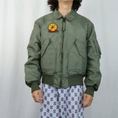 画像2: 2000's U.S.AIR FORCE CWU-45/P フライトジャケット MEDIUM (2)