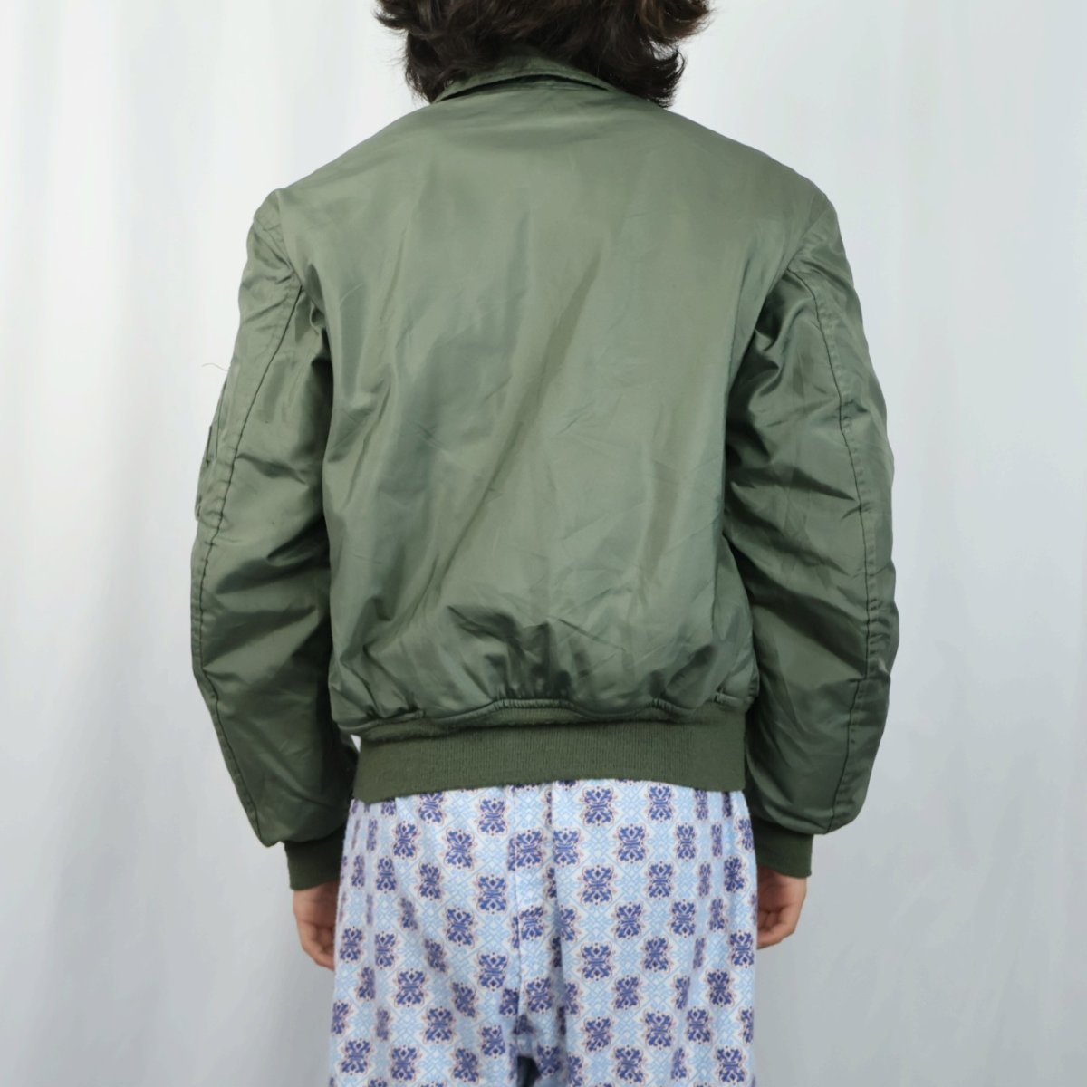 画像3: 2000's U.S.AIR FORCE CWU-45/P フライトジャケット MEDIUM (3)