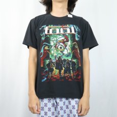 画像2: TOOL ロックバンド プリントTシャツ BLACK (2)