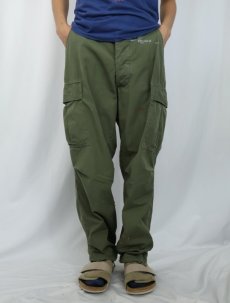 画像2: 60's U.S.ARMY ジャングルファティーグパンツ ノンリップ MEDIUM-REGULAR (2)