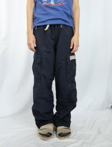 画像2: ABERCROMBIE&FITCH イージーカーゴパンツ NAVY M (2)