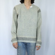 画像2: 60's Jantzen USA製 モヘアニットセーター M (2)