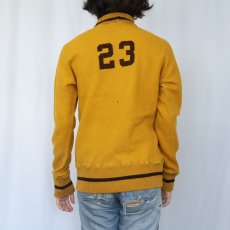 画像4: 40's O'Shea Knitting Mills "WESTERN MICHIGAN" レタードニットセーター SIZE40 (4)