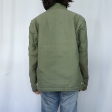 画像3: 70's U.S.NAVY A-2 デッキジャケット LARGE (3)