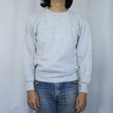 画像2: 90's RUSSELL ATHLETIC USA製 前V 無地スウェット S (2)