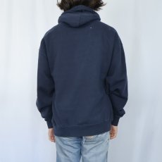 画像3: DRAGON BALL Z "スーパーサイヤ人" キャラクタープリント スウェットフーディー NAVY XL (3)