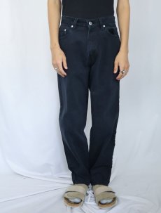 画像2: 90's Levi's SILVER TAB USA製 "LOOSE" ブラックデニムパンツ W30 (2)
