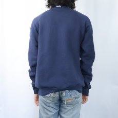 画像3: 80's USA製 "MICKEY MOUSE" キャラクタープリントスウェット NAVY L (3)