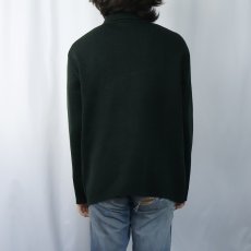 画像3: 70's Eddie Bauer ウールニット ジップカーディガン M (3)