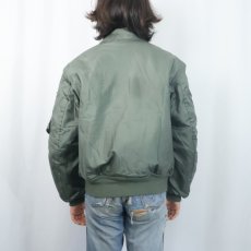 画像3: 80's U.S.AIR FORCE CWU-45/P フライトジャケット MEDIUM (3)