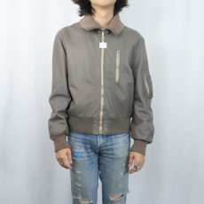 画像2: 民間品 ドイツ軍 フライトレザージャケット SIZE52 (2)