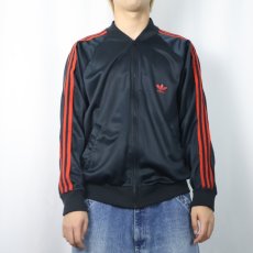 画像2: 80's adidas ATP USA製 トラックジャケット BLACK L (2)