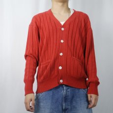 画像2: POLO Ralph Lauren コットンニットカーディガン L (2)
