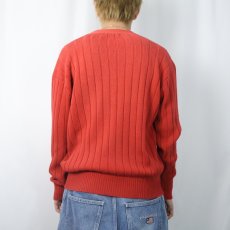 画像3: POLO Ralph Lauren コットンニットカーディガン L (3)