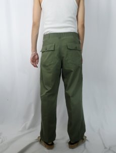 画像3: 70's U.S.ARMY コットン×ポリエステル ベイカーパンツ W34 (3)