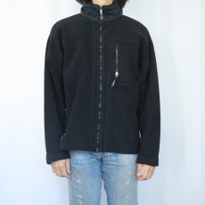 画像2: 90's Patagonia USA製 シンチラフリースジャケット BLACK L (2)