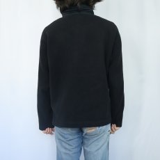 画像3: 90's Patagonia USA製 シンチラフリースジャケット BLACK L (3)