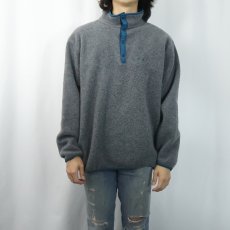 画像2: 80〜90's L.L.Bean ハーフスナップフリースジャケット (2)