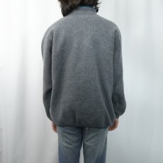画像3: 80〜90's L.L.Bean ハーフスナップフリースジャケット (3)