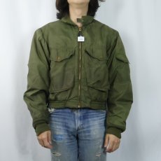 画像2: 60〜70's U.S.NAVY G-8(WEP) "TYPE C" フライトジャケット 40R (2)