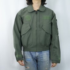 画像2: U.S.MILITARY MCPS CWU-106/P "NOMEX/GORE-TEX" フライトジャケット SMALL-REGULAR (2)