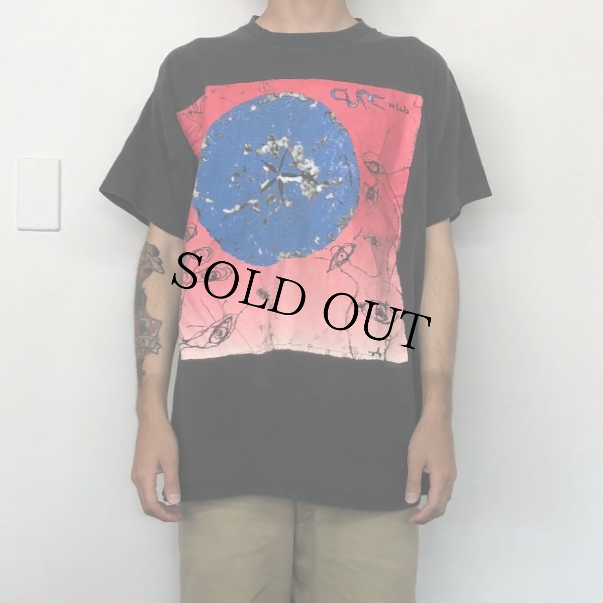 画像4: 90's The Cure "Wish" USA製  ロックバンドTシャツ (4)