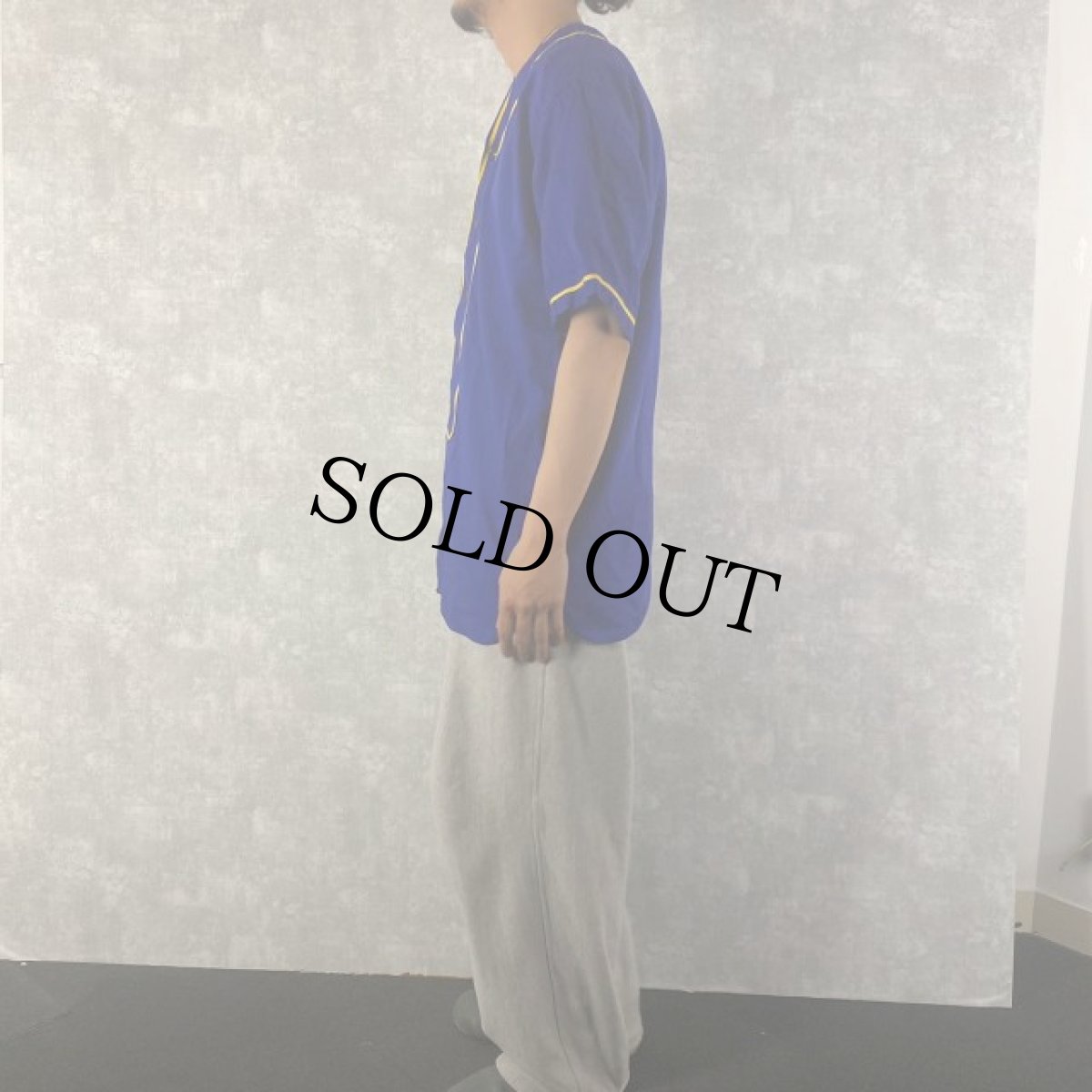 画像3: 50's フェルトワッペン付き ベースボールシャツ (3)