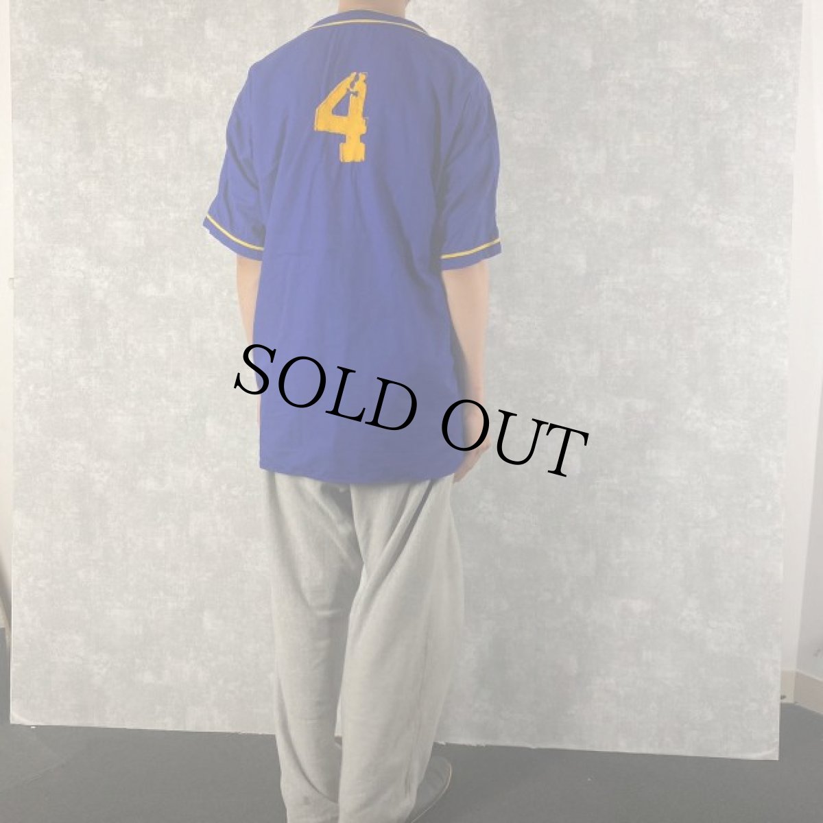 画像4: 50's フェルトワッペン付き ベースボールシャツ (4)