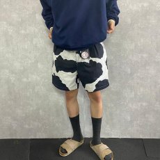 画像7: STRANGE TRIP "COW WIDE SHORTS" WHITE 【M】 (7)