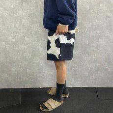 画像8: STRANGE TRIP "COW WIDE SHORTS" WHITE 【M】 (8)