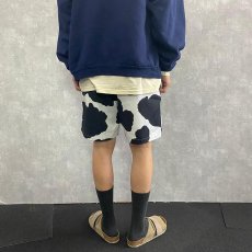 画像9: STRANGE TRIP "COW WIDE SHORTS" WHITE 【M】 (9)