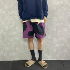 画像2: STRANGE TRIP "COW WIDE SHORTS" PURPLE 【L】 (2)