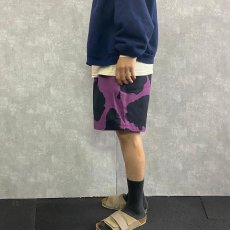 画像3: STRANGE TRIP "COW WIDE SHORTS" PURPLE 【L】 (3)