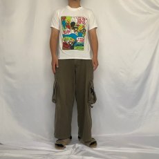 画像2: 80's USA製  THE SIMPSONS パロディ キャラクタープリントTシャツ M (2)
