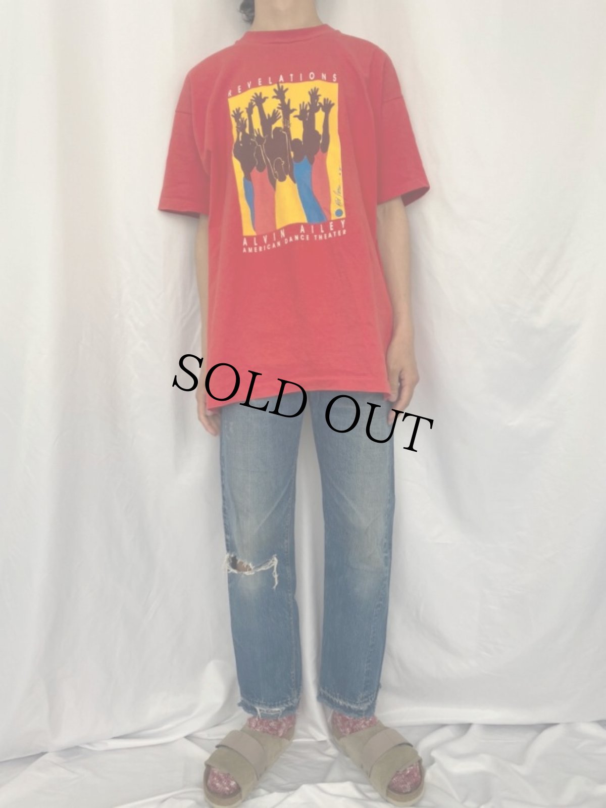 画像2: 60's〜70's LEVI'S 501 BIGE デニムパンツ W30 (2)