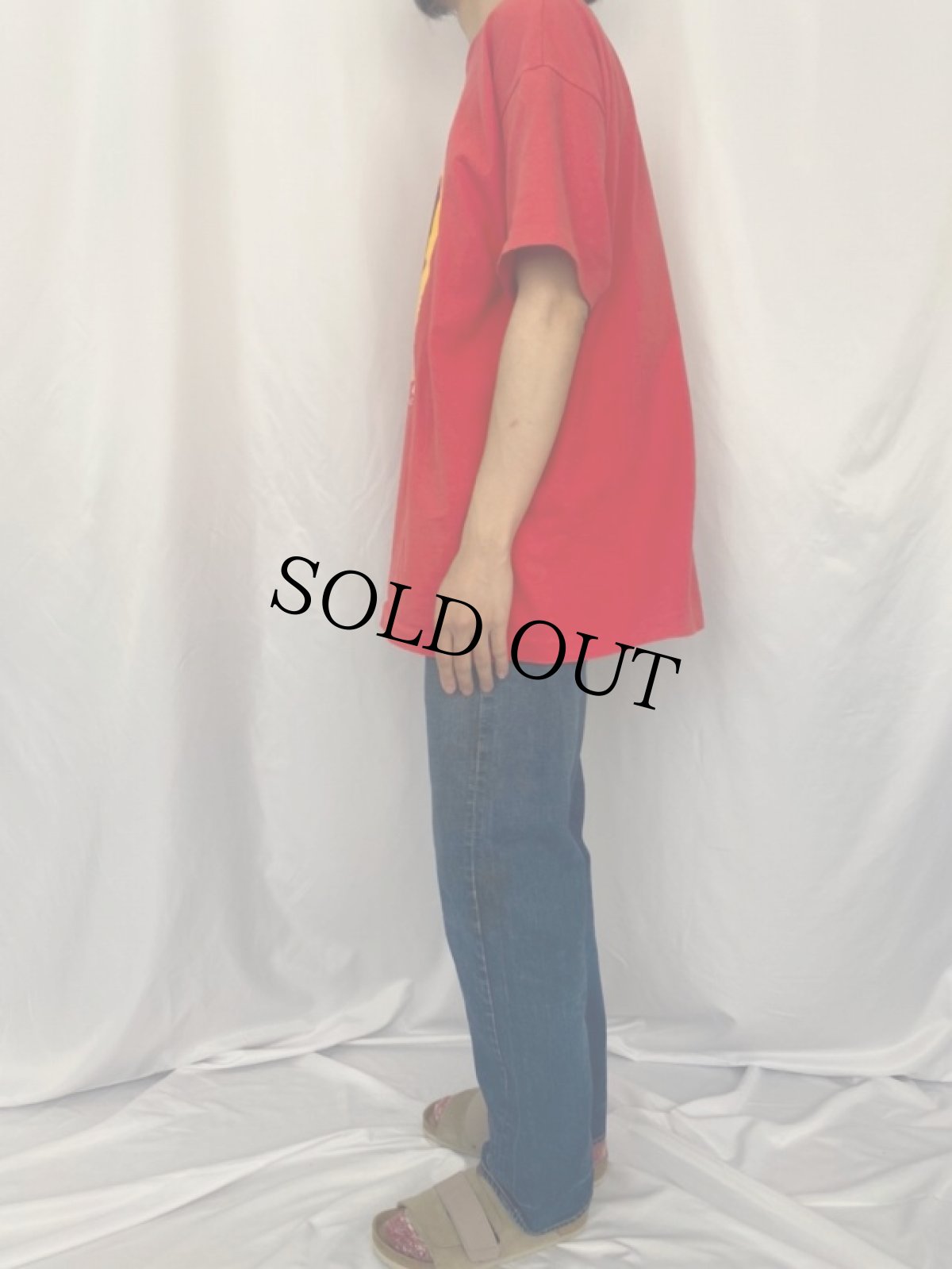 画像3: 50's LEVI'S 501XX 革パッチ デニムパンツ W31 (3)