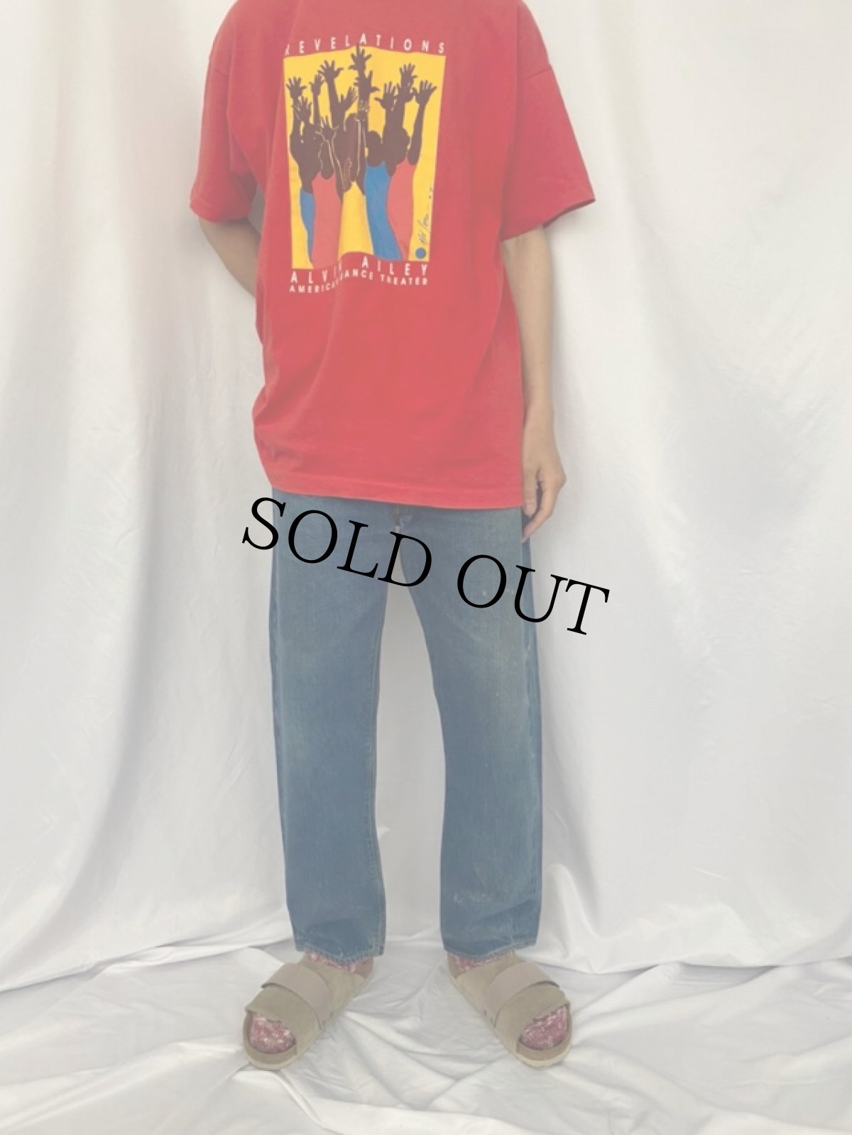 画像2: 70's Levi's 501 USA製 66前期 デニムパンツ W34 (2)