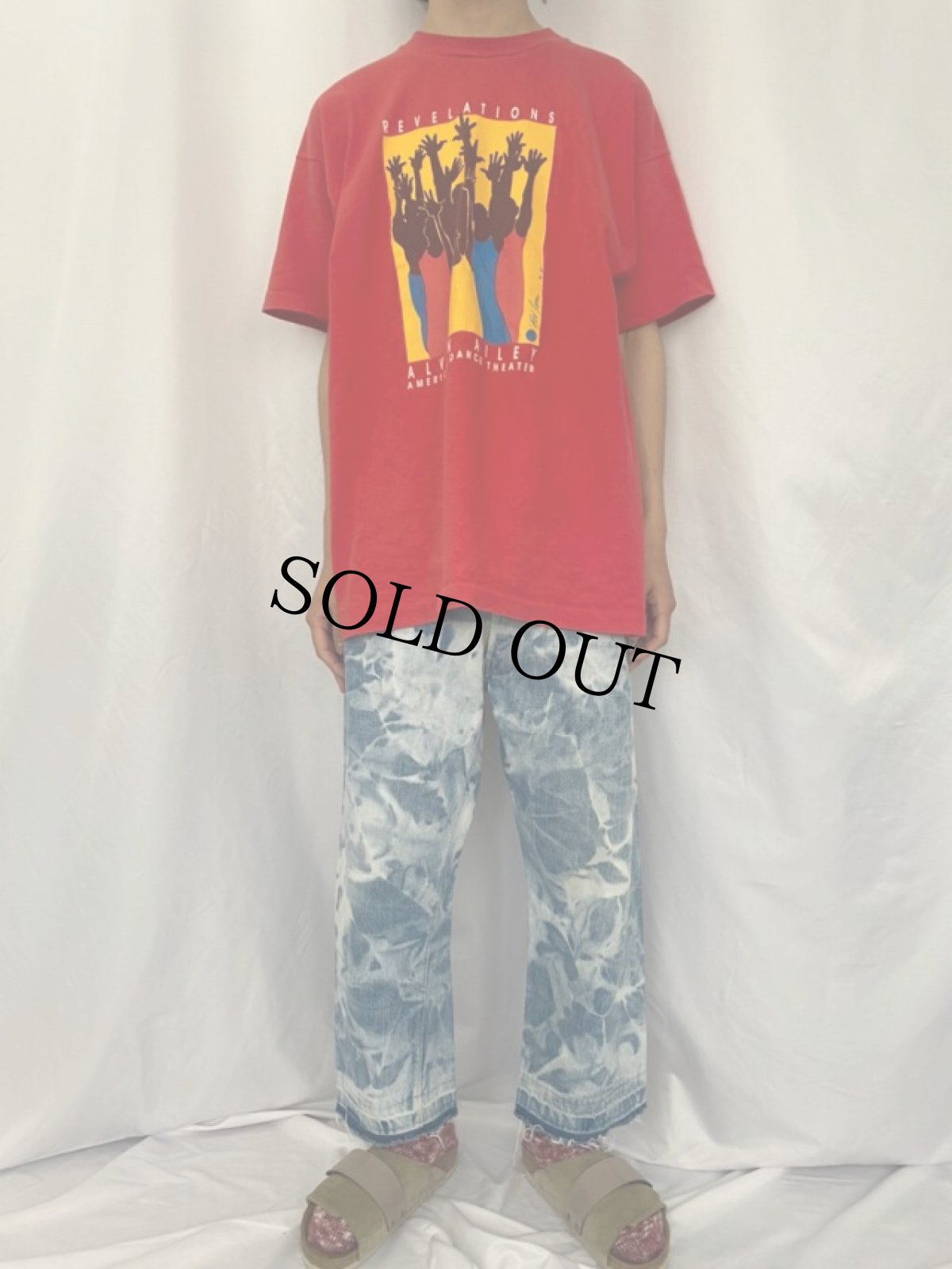 画像2: 70's Levi's 501 USA製 66前期 ブランクタブ ブリーチデニムパンツ W35 (2)