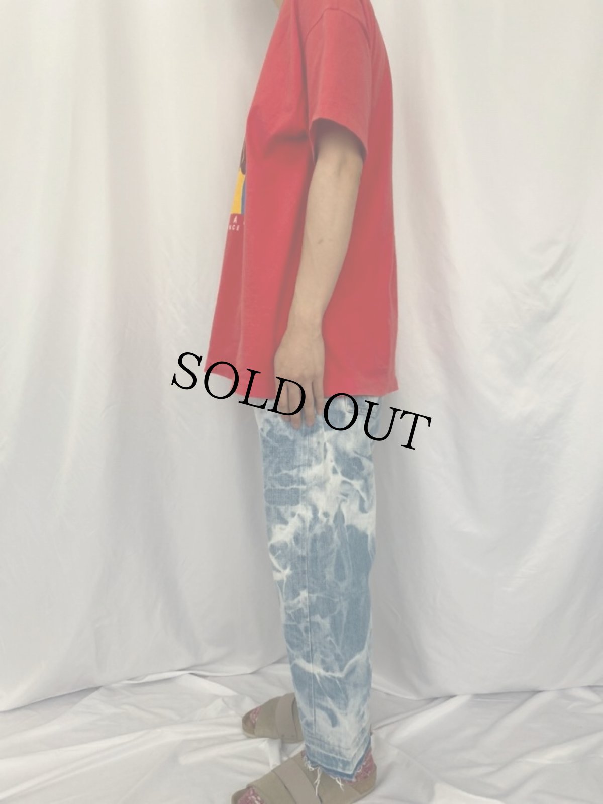 画像3: 70's Levi's 501 USA製 66前期 ブランクタブ ブリーチデニムパンツ W35 (3)