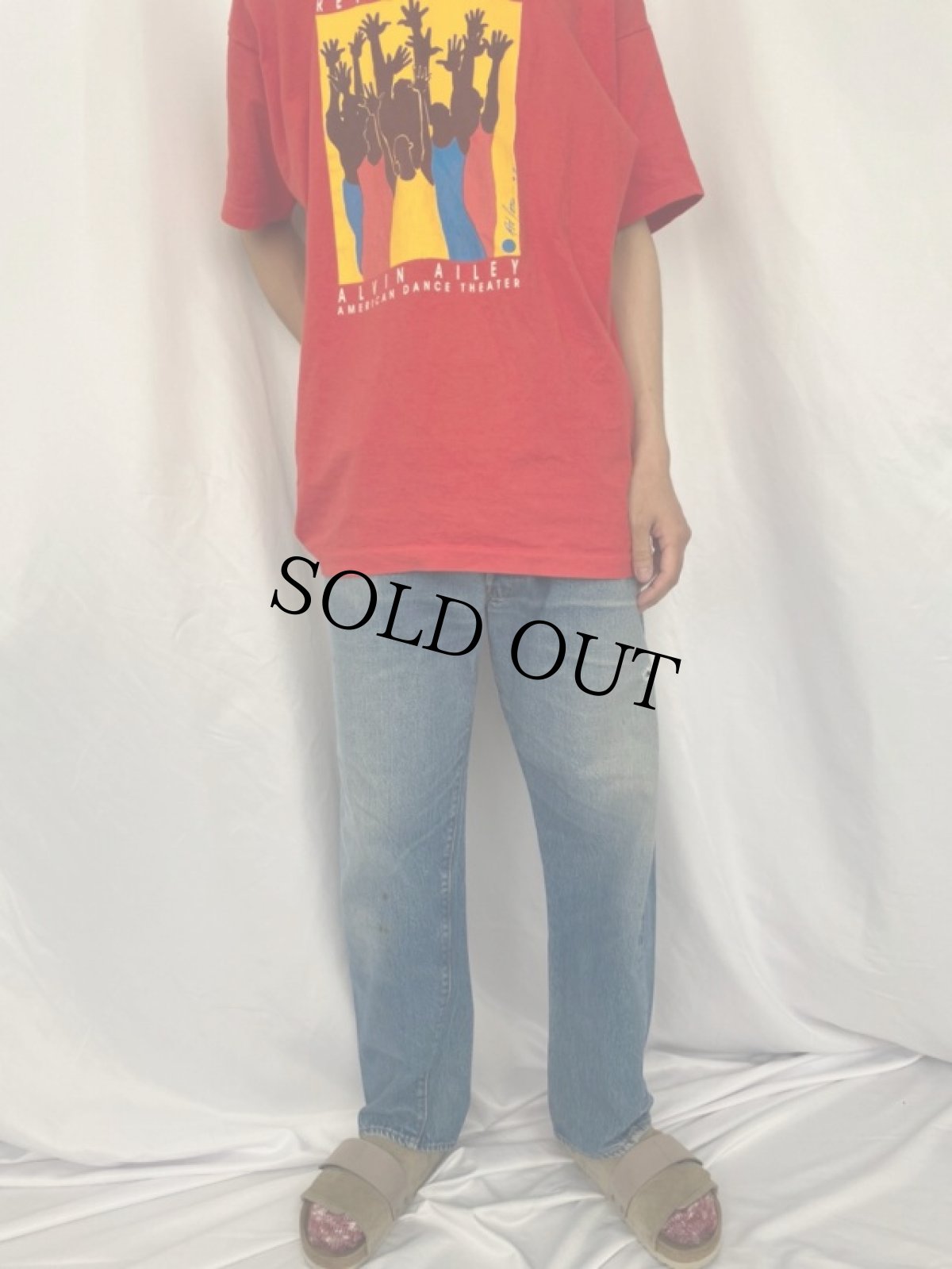 画像2: 80's Levi's 501 RED LINE USA製 デニムパンツ W39 (2)