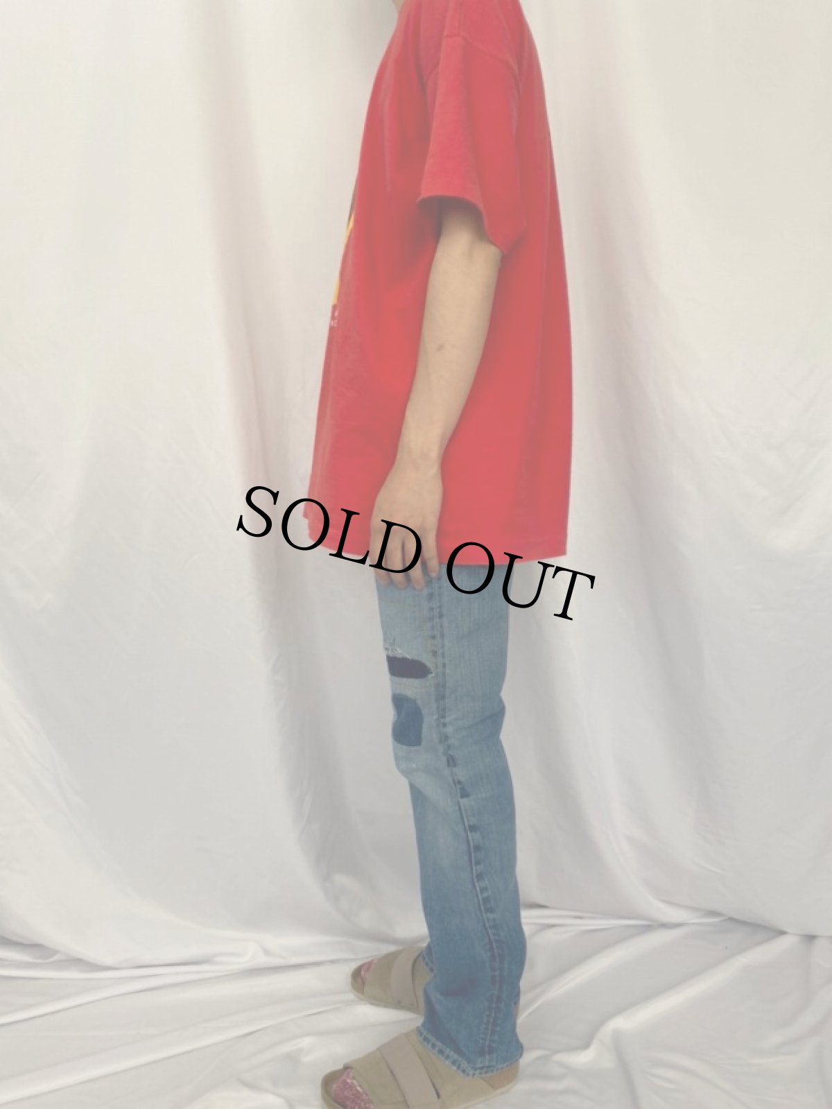 画像3: 50's Lee 101Z センター赤タグ デニムパンツ W31 (3)